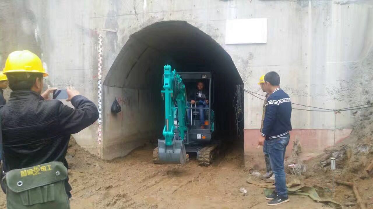 小型挖掘機
